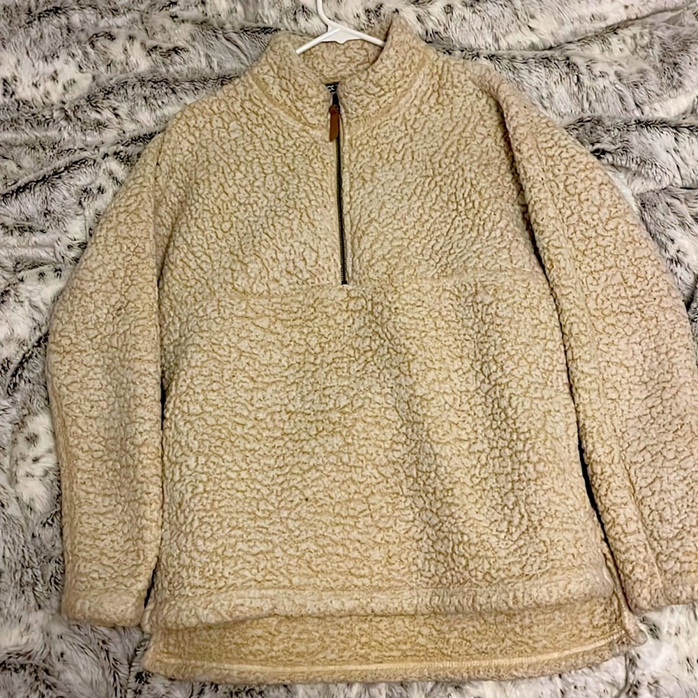 Cream Sherpa almost new